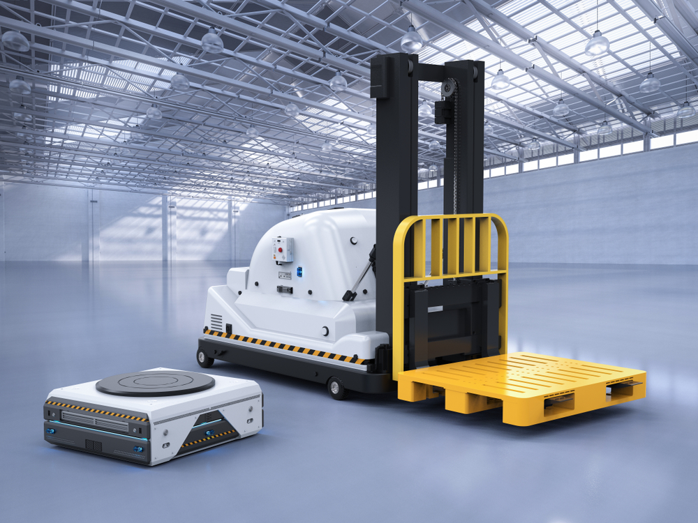 company reports from impletmenting AGV robots