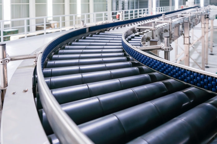 Automated conveyors can make warehouses more efficient.