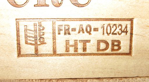 An IPPC stamp is a pallet requirement for exporting goods