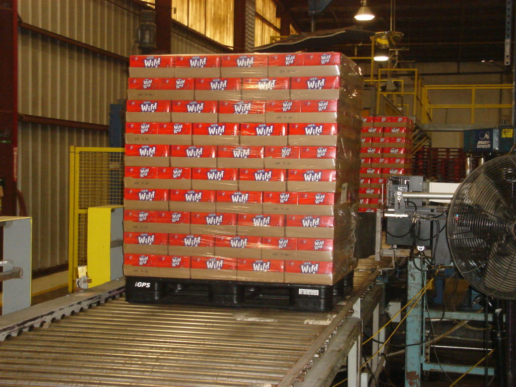 It's important to determine the maximum weight per pallet before loading.