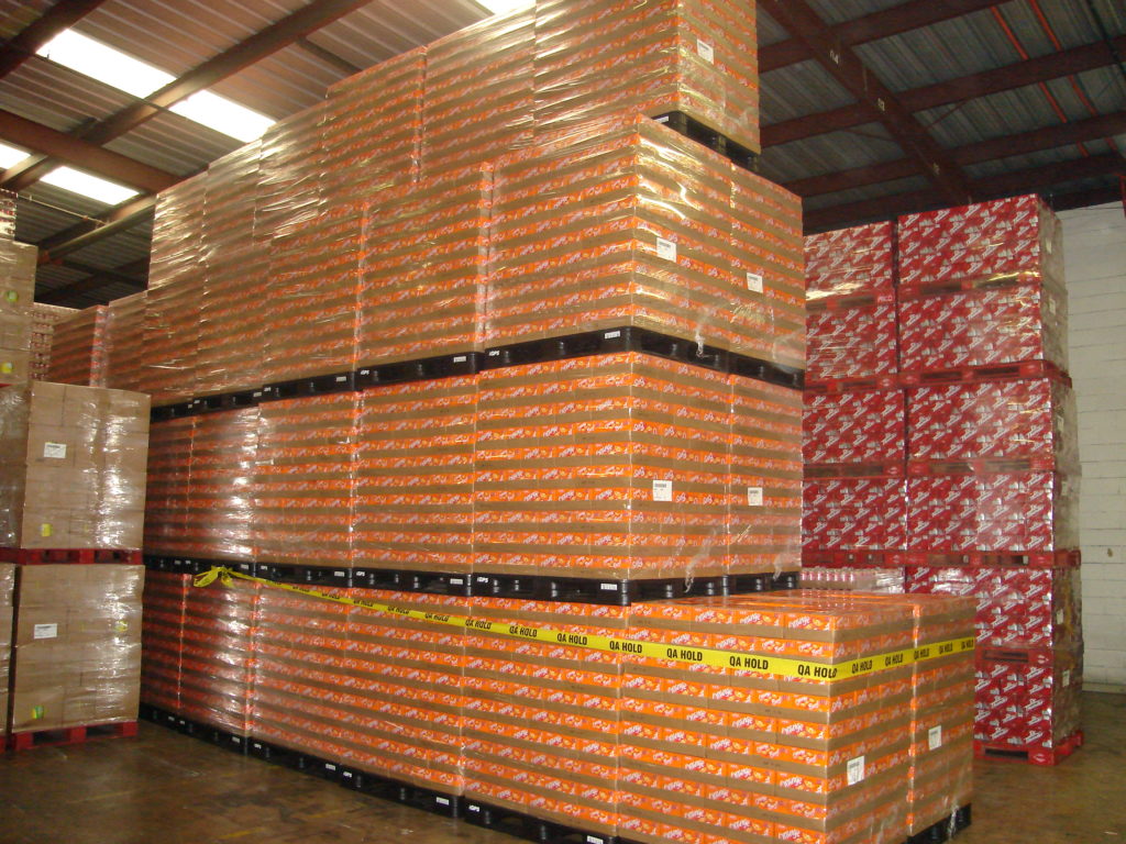 Part of warehouse space management is cube utilization