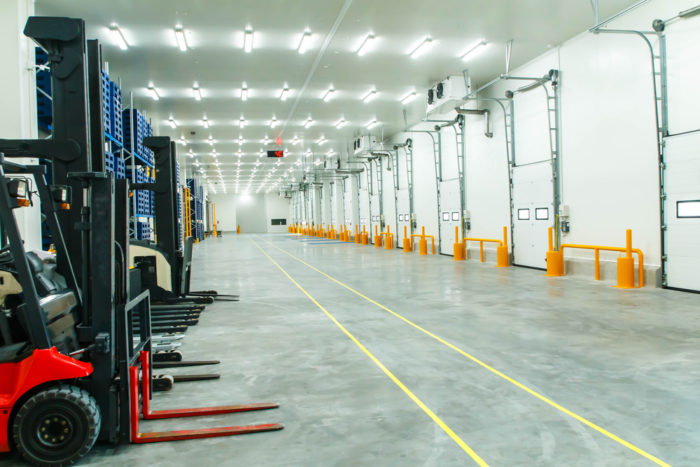 Equipment used in a cold storage warehouse should be designed for the cold.