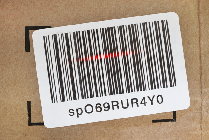 Bar codes have traditionally been used in tagging pallet loads.