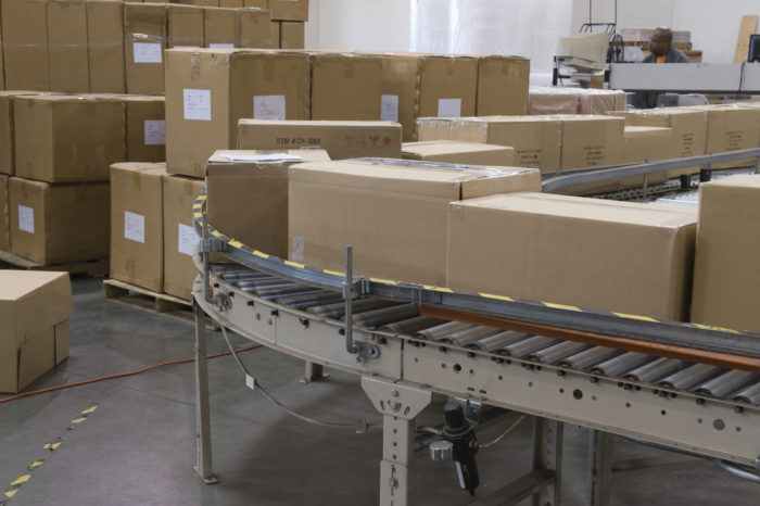 Automation helps optimize warehouse space.