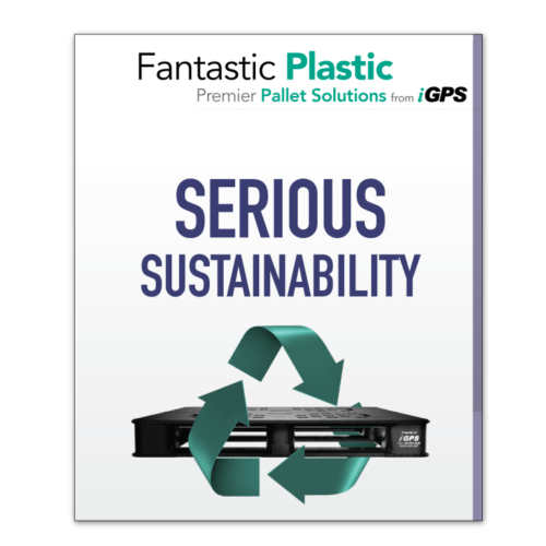 Plastic Pallet Sustainability Infographic